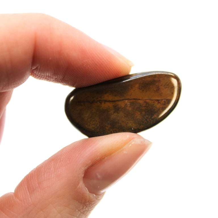 Small Blue Tigers Eye Natural Tumble Stones for Home Decor and Crystal Healing