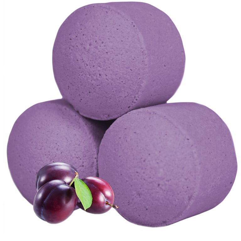 1.3Kg Box of Mini Bath Bombs (Frosted Sugar Plum) - Chill Pills