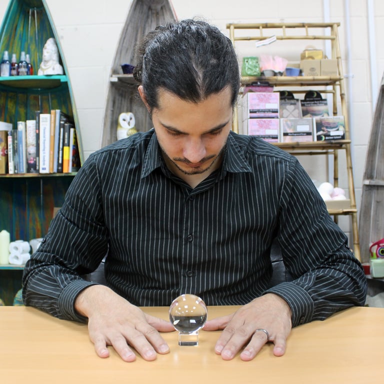 60mm Crystal Ball on Stand - Divination Tool and Astrology Sphere for Spiritual Growth