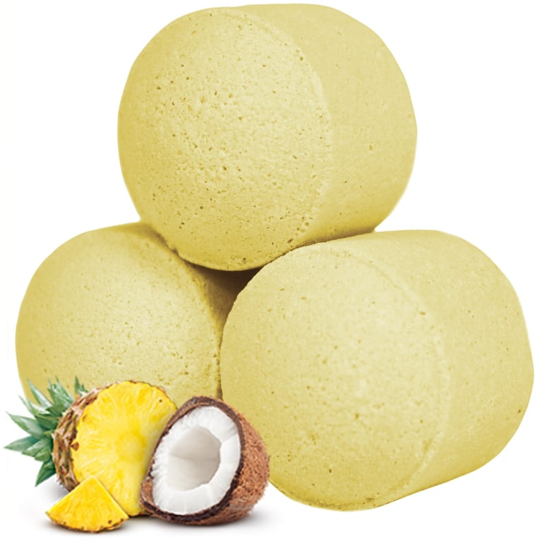 1.3Kg Pinacolada Mini Bath Bombs - Aromatic Chill Pills (Chill Pills by Unspecified Brand)