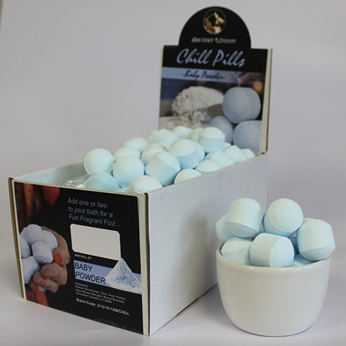 1.3Kg Bath Bomb Box - Mini, Baby Powder Aroma