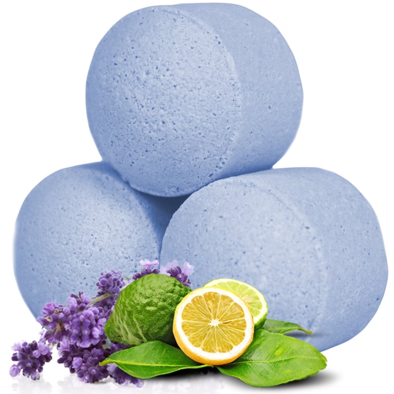 1.3Kg Bath Bomb Box - Bergamot & Lavender Mini Aromatherapy Bombs