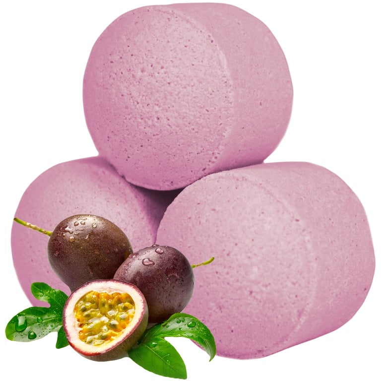 1.3Kg Passion Fruit Mini Bath Bombs Box - Relaxing Aroma - Chill Pills Brand