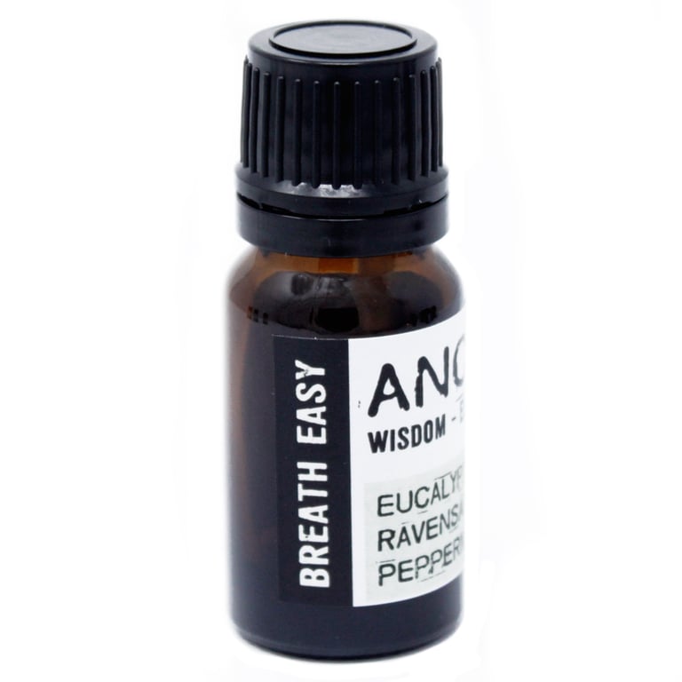 Breathe Easy Essential Oil Blend - 10ml Aromatherapy Relaxation Oil for Stress Relief