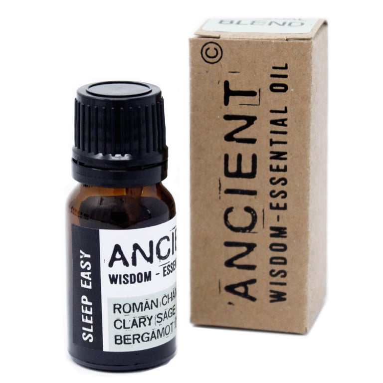 Sleep Easy Essential Oil Blend - 10ml Relaxation and Stress Relief Aromatherapy Oil