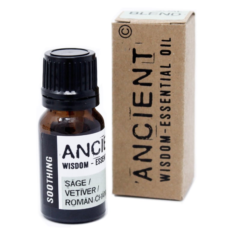 Soothing Essential Oil Blend - 10ml Natural Relaxation Aromatherapy Oils Boxed