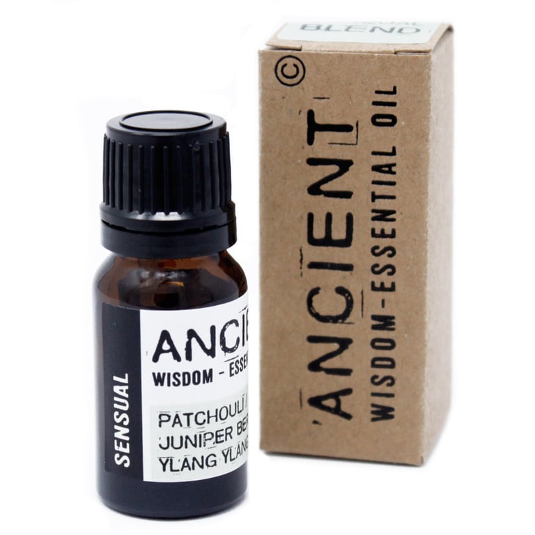 Sensual Essential Oil Blend - 10ml Natural Aromatherapy Fragrance in Boxed Bottle