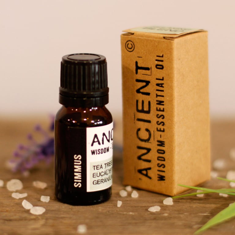 Simmus Essential Oil Blend - 10ml Natural Home Aromatherapy Wellness Oil
