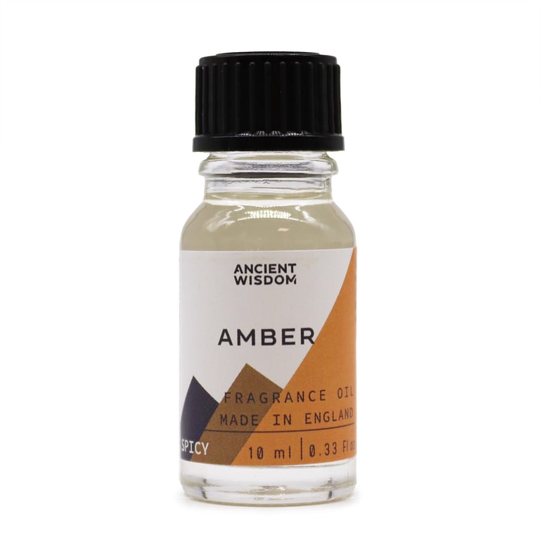 10ml Amber Fragrance Oil - Natural Aromatic Scent for Home and Candles