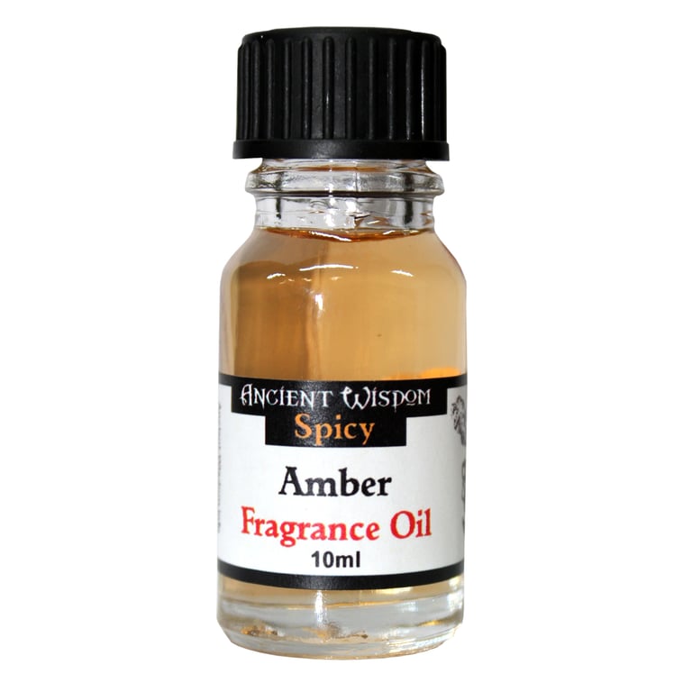 10ml Amber Fragrance Oil - Natural Aromatic Scent for Home and Candles