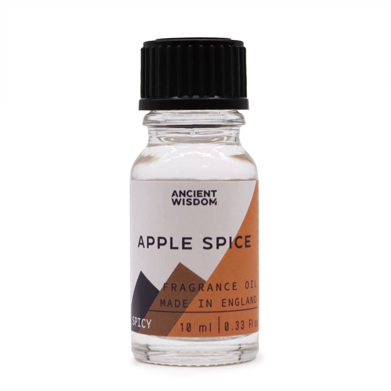 10ml Apple Spice Fragrance Oil - Home Aromatherapy Essential Oils for Kitchen Scents and Room Fresheners