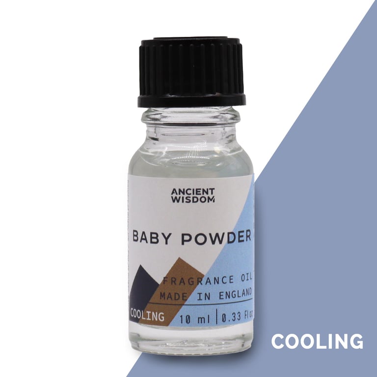 10ml Natural Baby Powder Fragrance Oil - Gentle Infant Skincare Aroma