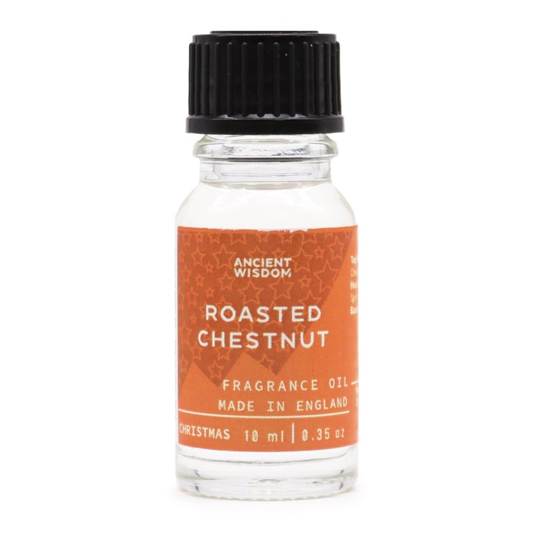 Roasted Chestnut Fragrance Oil - 10ml Home Scent for Holiday Decoration and Kitchen Essentials