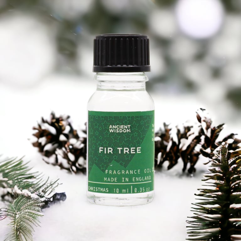 Fir Tree Fragrance Oil - 10ml Natural Christmas Scent Essential Oil for Home and Garden