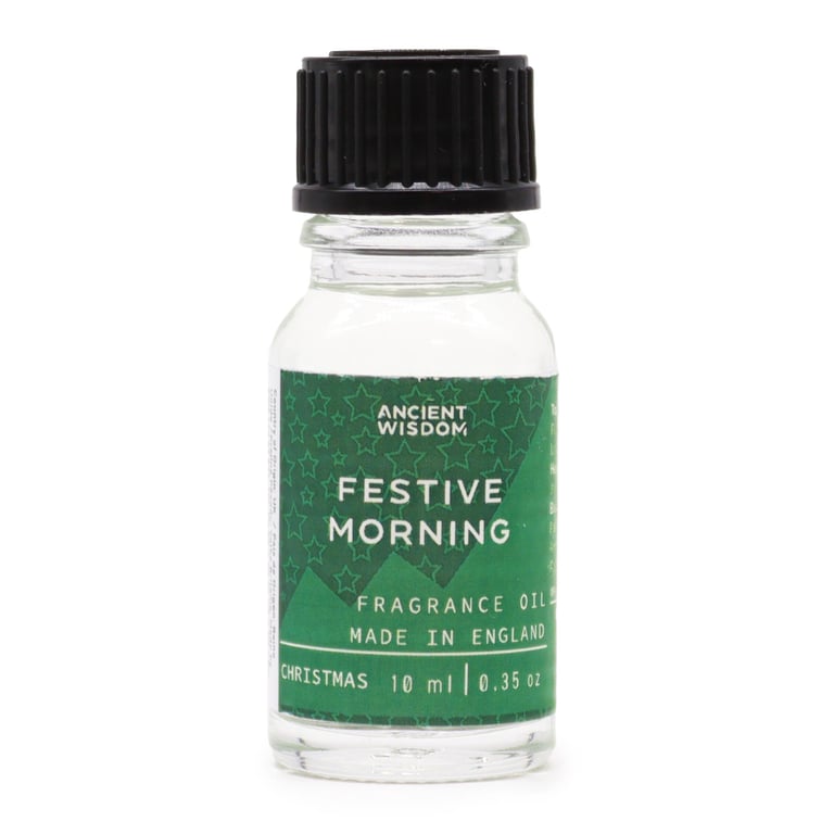 Festive Morning Fragrance Oil 10ml - Invigorating Home Scent for Festive Seasons