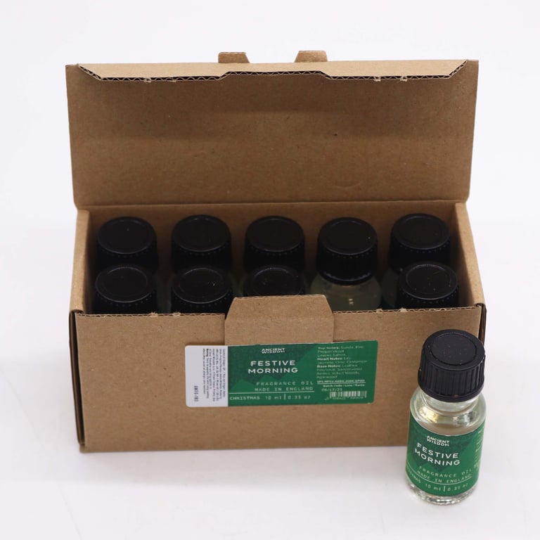 Festive Morning Fragrance Oil 10ml - Invigorating Home Scent for Festive Seasons