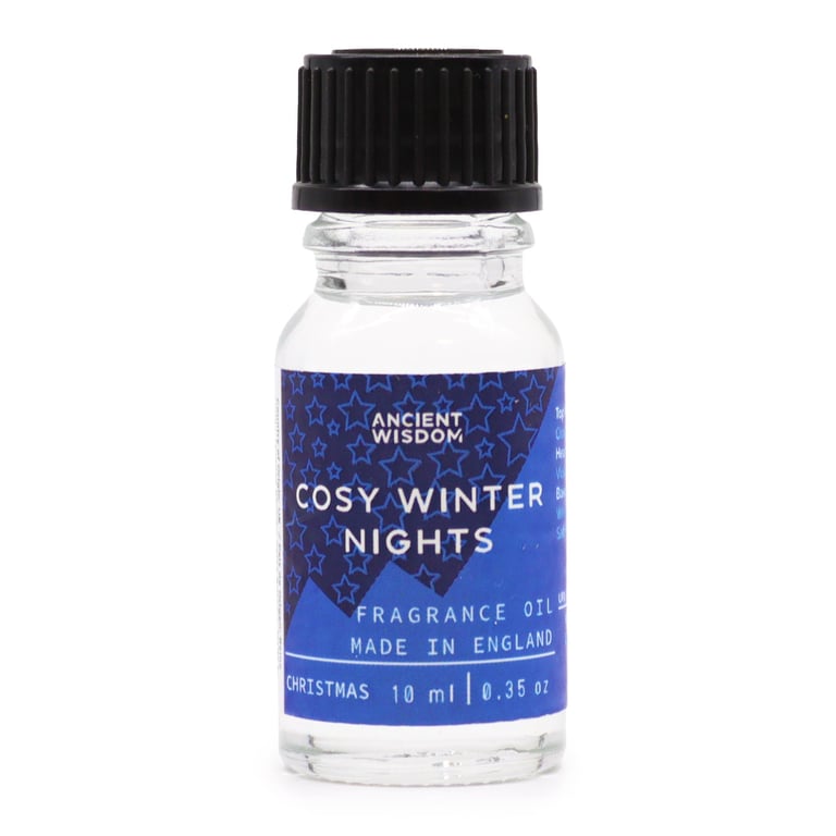 Cosy Winter Nights 10ml Fragrance Oil - Warmth in a Bottle Home Fragrance