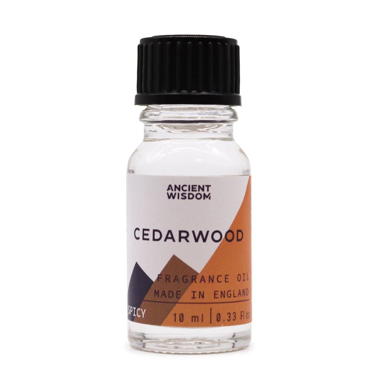 10ml Cedarwood Fragrance Oil - Natural Aromatherapy Essential Oil for Home Use