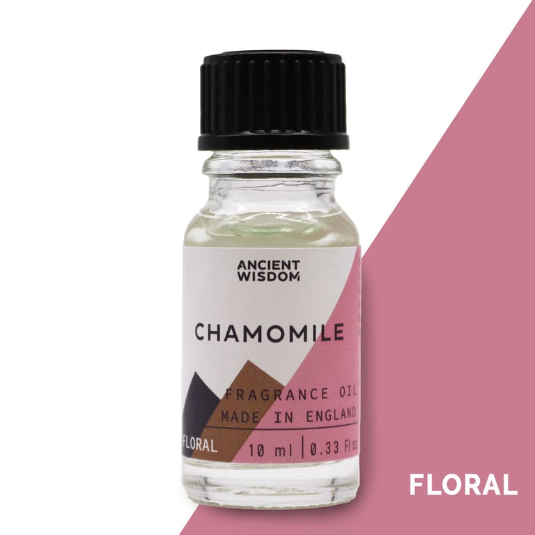 Chamomile Fragrance Oil - 10ml Natural Relaxation and Aromatherapy Oil for Home Use