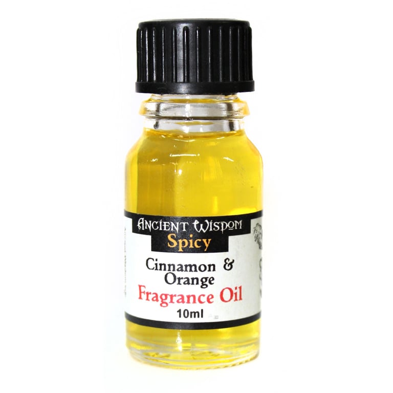 Cinnamon & Orange 10ml Essential Oil Blend - Natural Home Fragrance