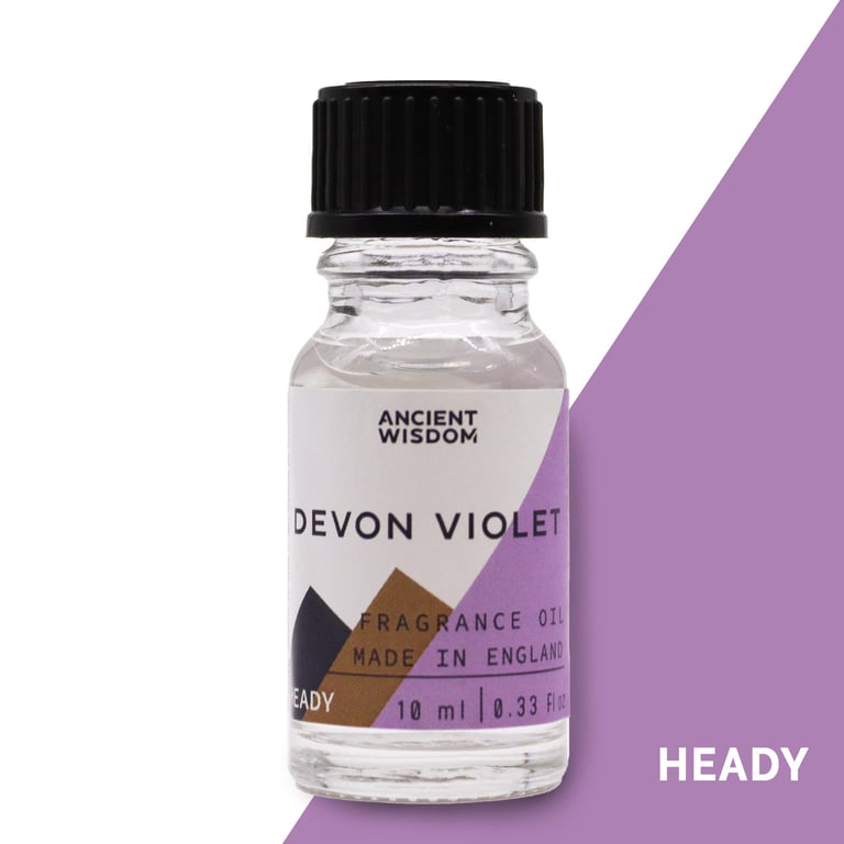 Devon Violet 10ml Fragrance Oil - Home Scent Aroma Therapy