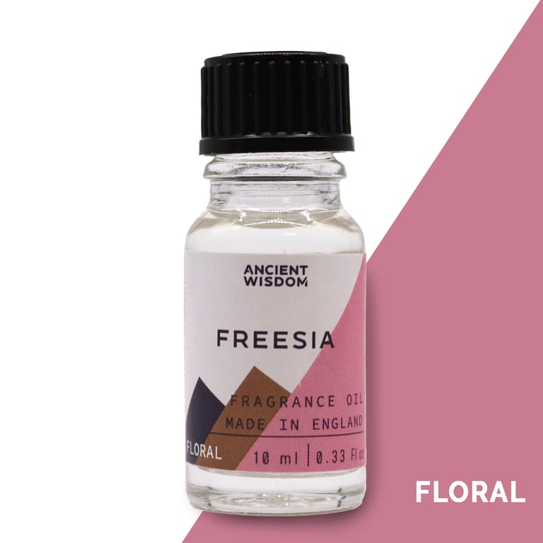 10ml Natural Freesia Fragrance Oil - Aromatic Floral Scent for Home Use