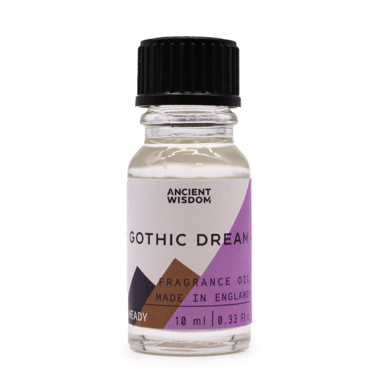 Gothic Dream 10ml Dark Fragrance Oil - Unique Midnight Aroma Perfume Oil for Men and Women