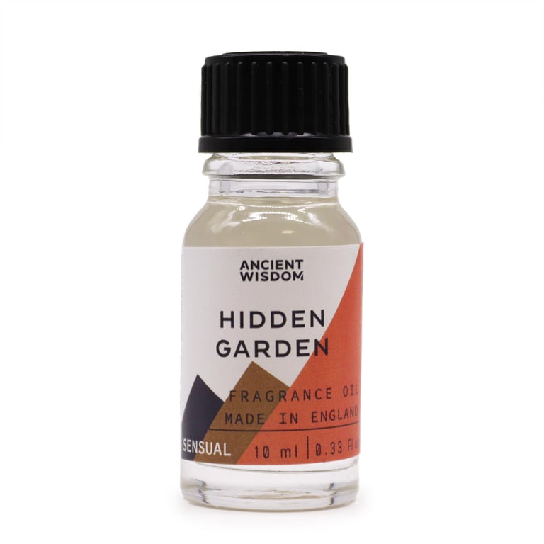 10ml Hidden Garden Fragrance Oil - Natural Essential Oil Scent for Home