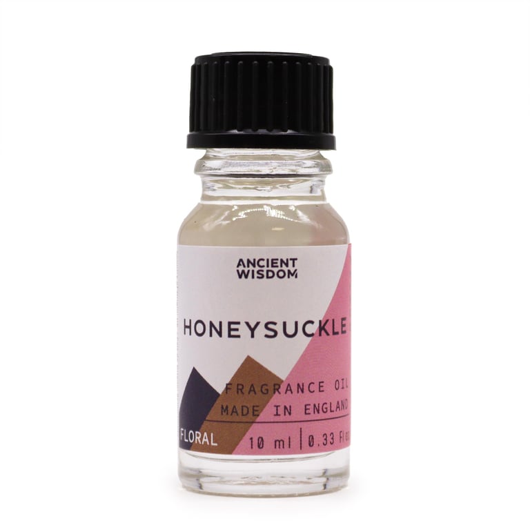 Natural Honeysuckle Fragrance Oil 10ml - Floral Aromatherapy Home Fragrance