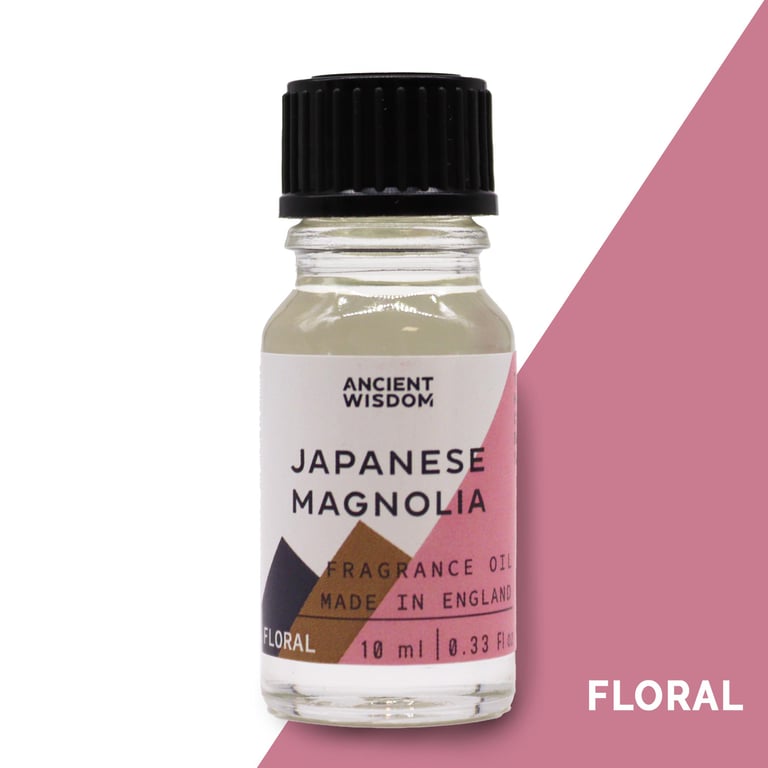 Japanese Magnolia 10ml Natural Floral Fragrance Oil for Home Decor