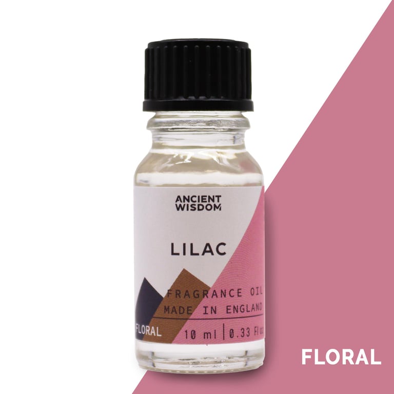 Lilac Fragrance Oil - 10ml Floral Scent for Home Aromatherapy and Essential Oils