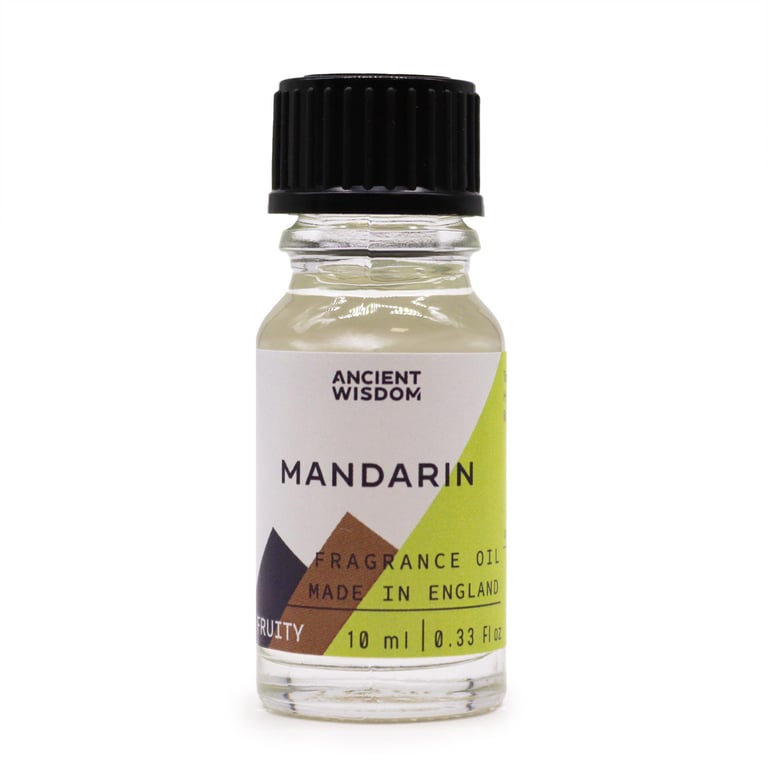 Mandarin Fragrance Oil - 10ml Natural Citrus Aromatherapy Essential Oil for Home Use
