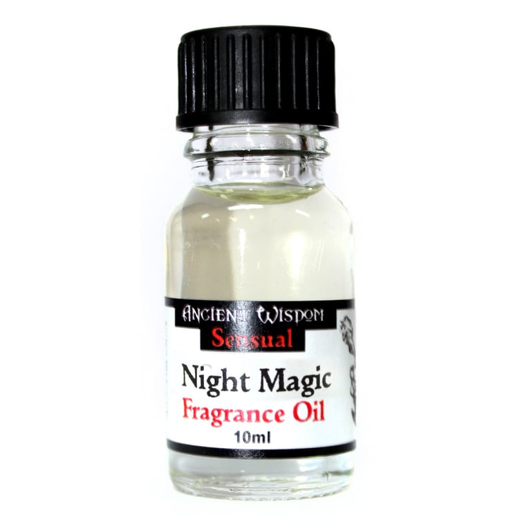 Night Magic 10ml Fragrance Oil - Relaxing Home and Beauty Aromatherapy for Sleep Aid and Stress Relief
