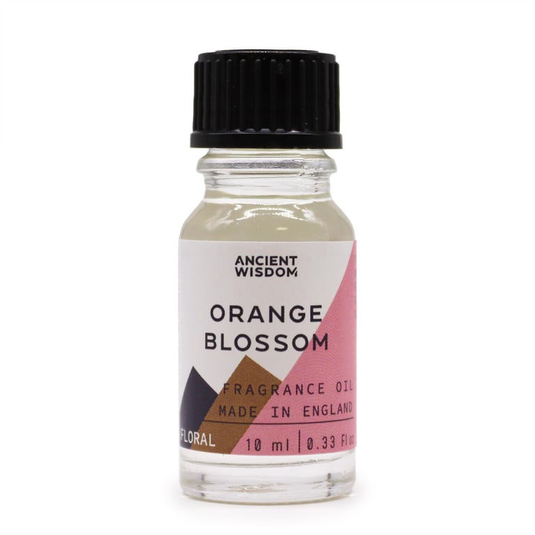 Orange Blossom Fragrance Oil - Essential Aromatherapy Scent for Home and Garden
