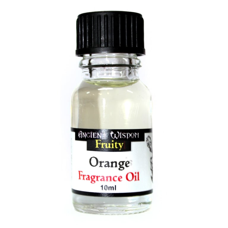 Orange Fragrance Oil - 10ml Essential Oil for Home Fragrances and Aromatherapy Candles