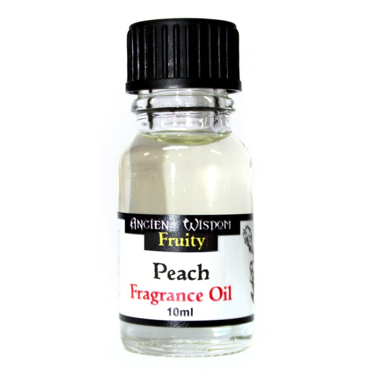 Peach Fragrance Oil - 10ml Natural Essential Oil for Home Aromatherapy Perfume