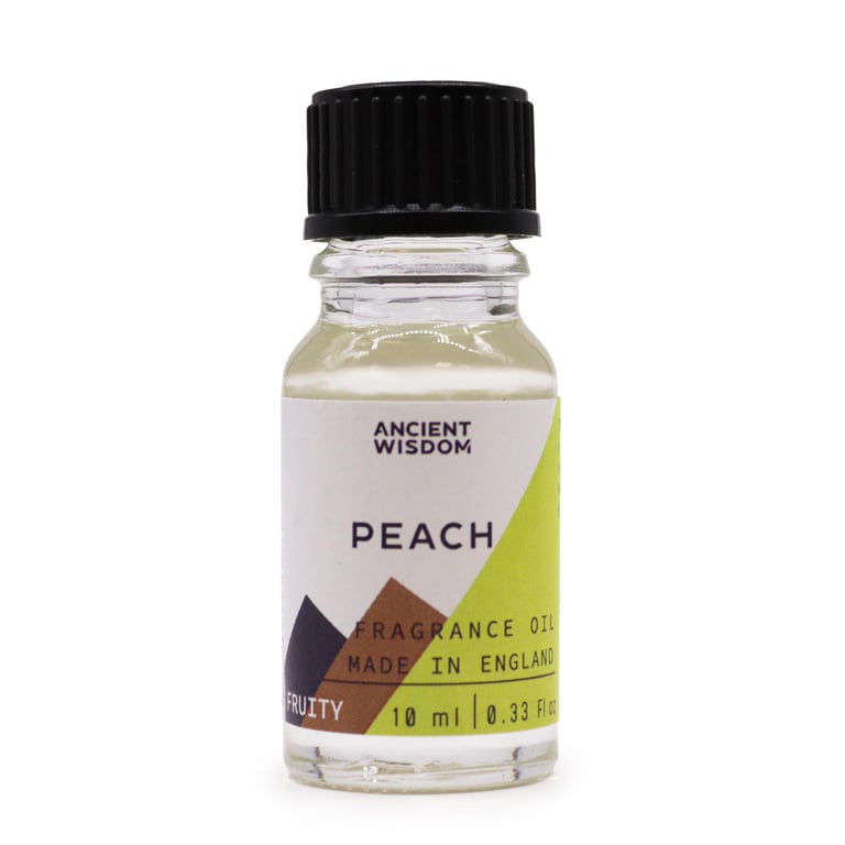 Peach Fragrance Oil - 10ml Natural Essential Oil for Home Aromatherapy Perfume