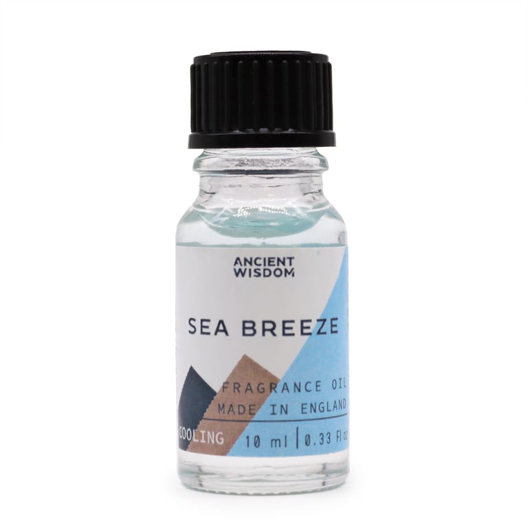 10ml Natural Sea Breeze Fragrance Oil for Home Scent and Diffuser Use - Essential Aromatherapy Oil