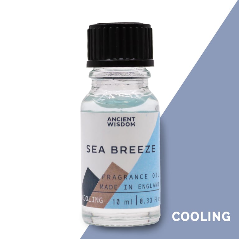 10ml Natural Sea Breeze Fragrance Oil for Home Scent and Diffuser Use - Essential Aromatherapy Oil
