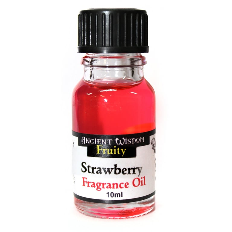 Natural Strawberry Scent - 10ml Home Fragrance Oil for Candles and More