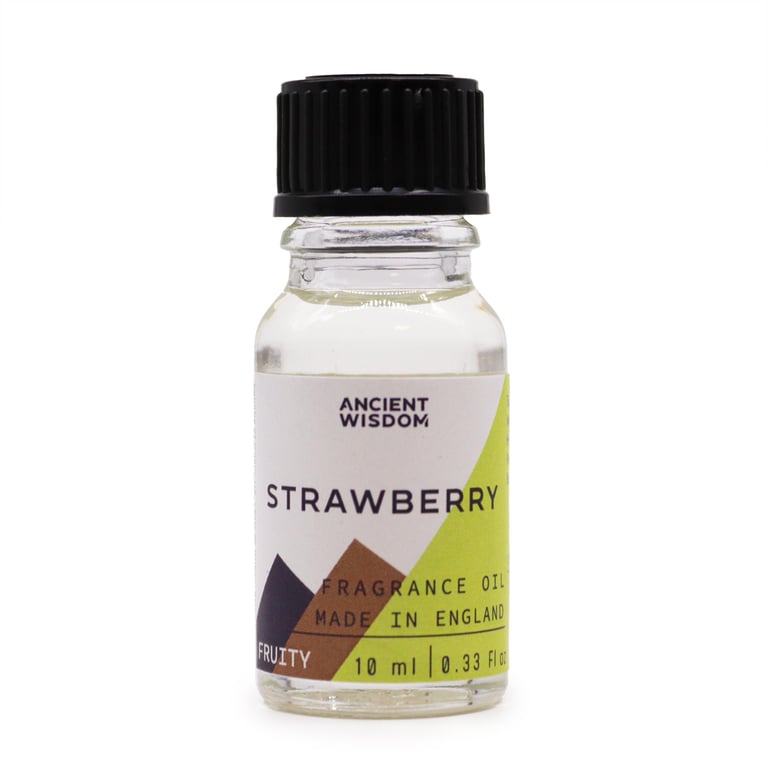 Natural Strawberry Scent - 10ml Home Fragrance Oil for Candles and More