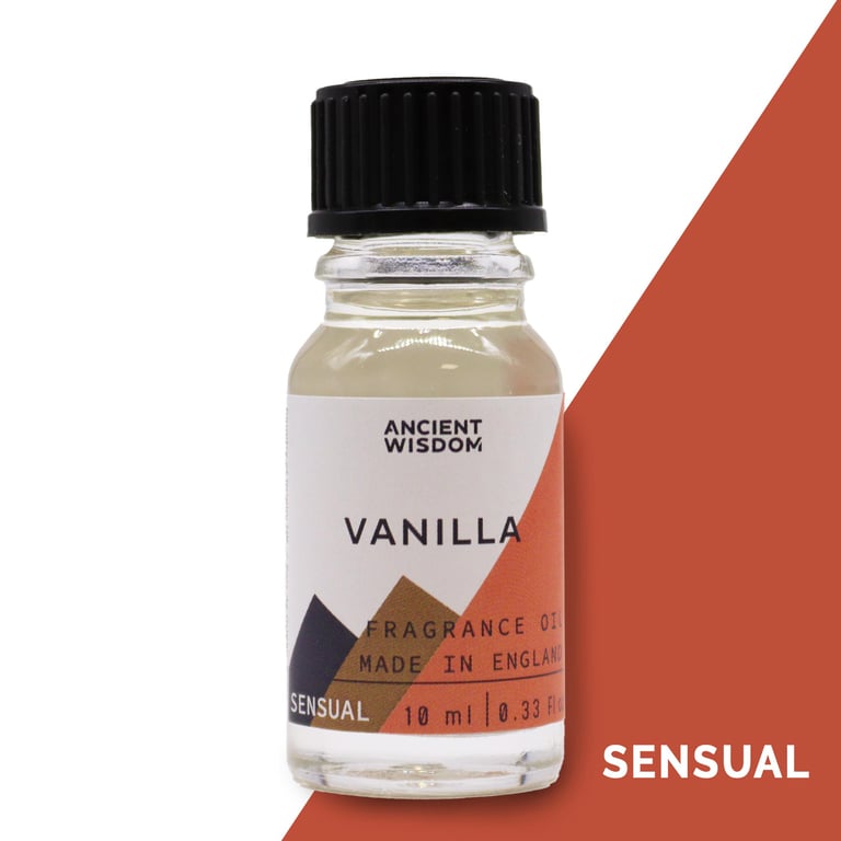 10ml Vanilla Fragrance Oil - Natural Home Scenting Solution