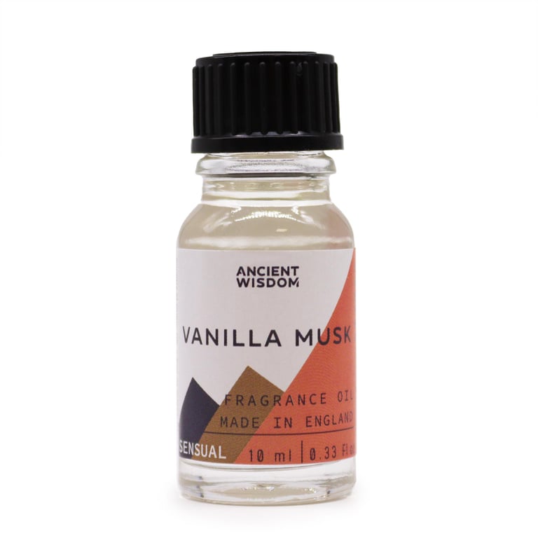 10ml Vanilla Musk Fragrance Oil - Home Scented Aromatic Oil with Musky Vanilla Fragrance