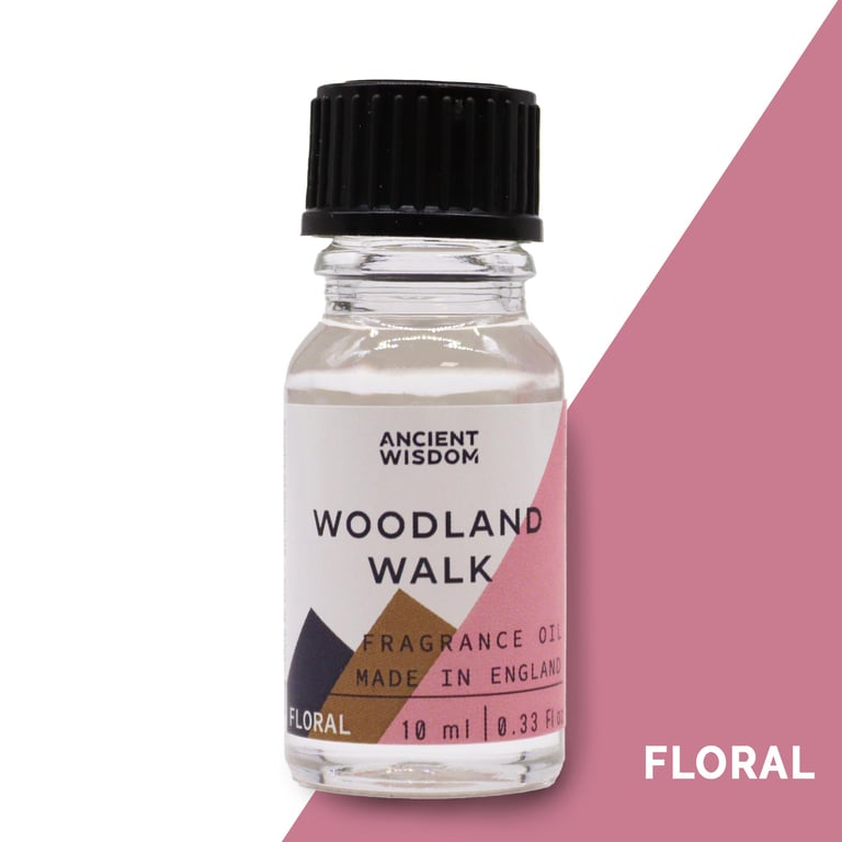 Woodland Walk 10ml Essential Oil Aroma - Nature s Floral Scent for Home Fragrance