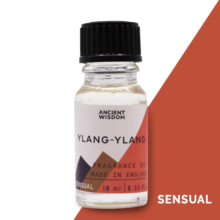 Ylang-Ylang Essential Oil - 10ml Fragrance Oil for Aromatherapy and Perfume Use