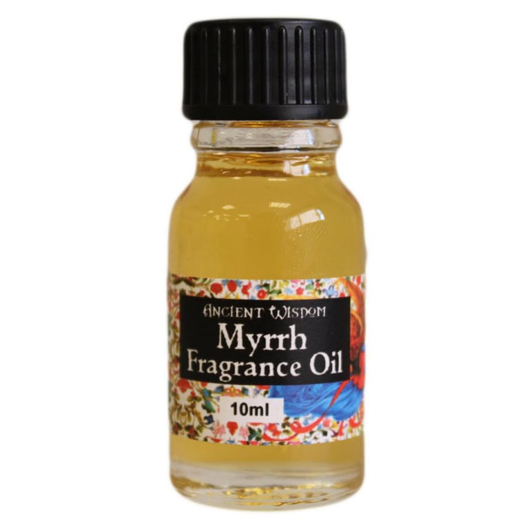10ml Xmas Myrrh Fragrance Oil - Holiday Home Scent with Authentic Myrrh Essential Oil