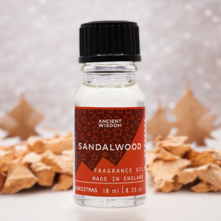 10ml Sandalwood Xmas Holiday Fragrance Spray - Home Aroma Perfume Gift Idea