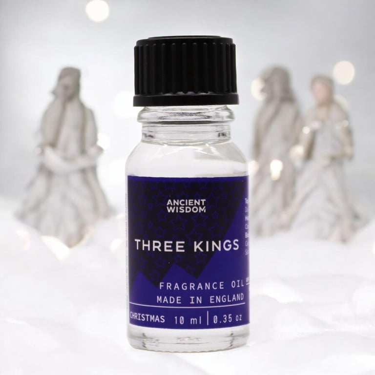 Three Kings Fragrance Oil - 10ml Home Aromatherapy Essential Oil Blend