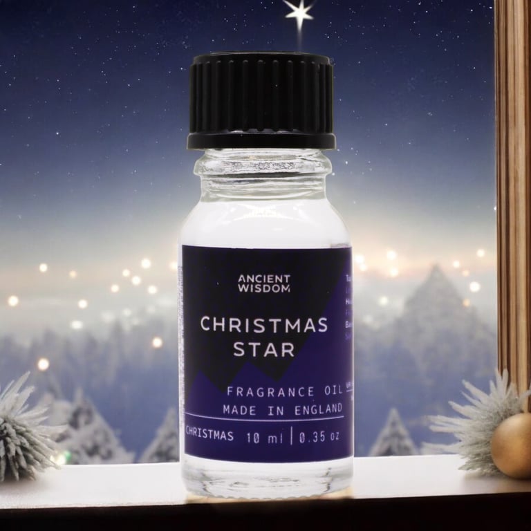 Christmas Star 10ml Fragrance Oil - Holiday Scent for Candles and Home Decor