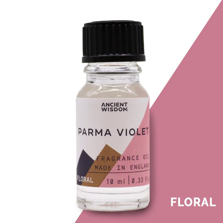 Parma Violet Fragrance Oil 10ml - Floral Scent for Candles and Home Aromatics